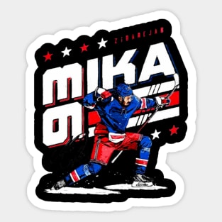 mika zibanejad hockey Sticker